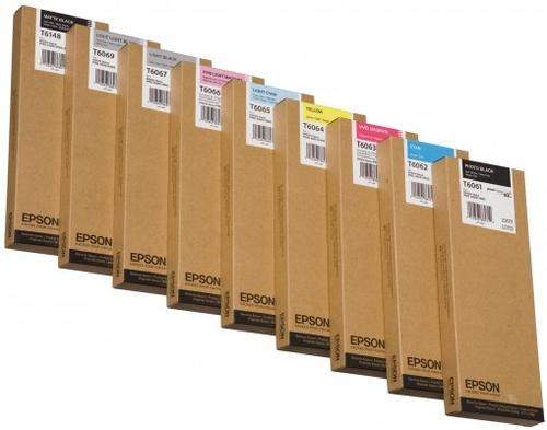 Original Epson C13T613800 / T6138 Tinte schwarz matt