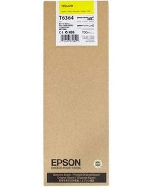 Original Epson C13T636400 / T6364 Tinte gelb