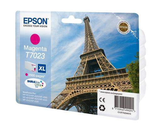 Original Epson C13T70234010 / T7023 Tinte magenta