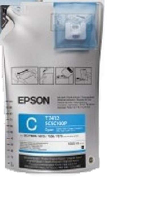 Original Epson C13T741200 / T741200 Tinte cyan - 6 Stück