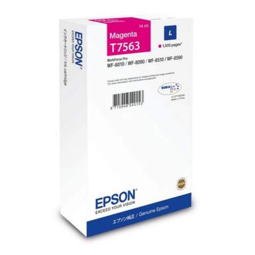 Original Epson C13T75634N / T7563 Tinte magenta