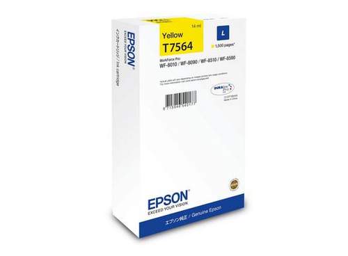 Original Epson C13T75644N / T7564 Tinte gelb