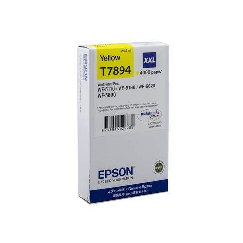 Original Epson C13T789440 / T7894 Tinte gelb