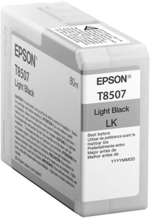 Original Epson C13T850700 / T8507 Tinte schwarz hell