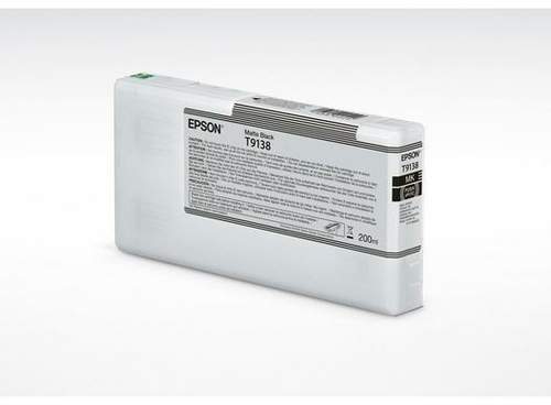 Original Epson C13T91380N / T9138 Tinte schwarz matt