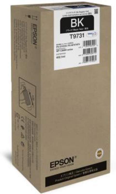 Original Epson C13T973100 / T9731 Tinte schwarz
