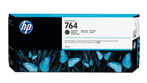 Original HP C1Q16A / 764 Tinte mattschwarz