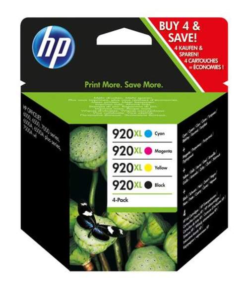 Original HP C2N92AE / 920XL Tinte schwarz, color