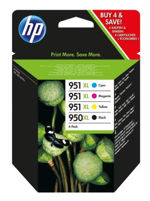 Original HP C2P43AE / 950XL/951XL Tinte schwarz, color