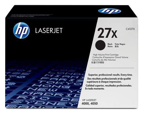 Original HP C4127X / 27X Toner Schwarz