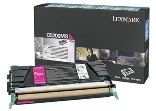 Original Lexmark C5200MS Toner magenta