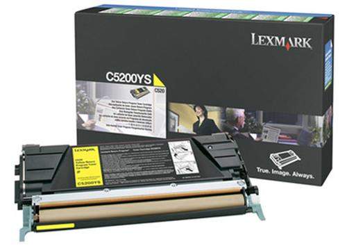 Original Lexmark C5200YS Toner gelb