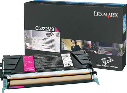 Original Lexmark C5222MS Toner magenta