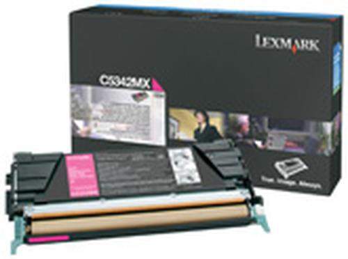 Original Lexmark C5342MX Toner magenta