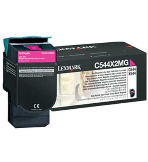 Original Lexmark C544X2MG Toner schwarz
