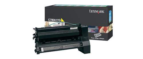 Original Lexmark C780A1YG Rückgabe-Toner gelb