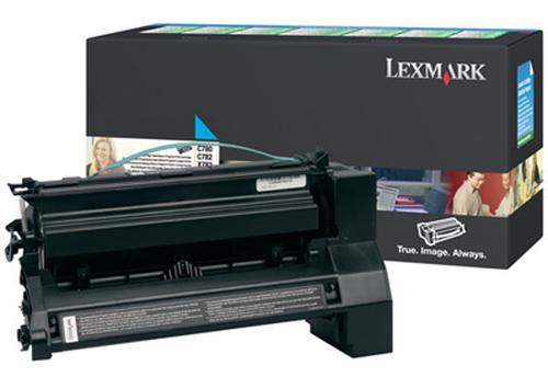 Original Lexmark C780H1CG Toner cyan