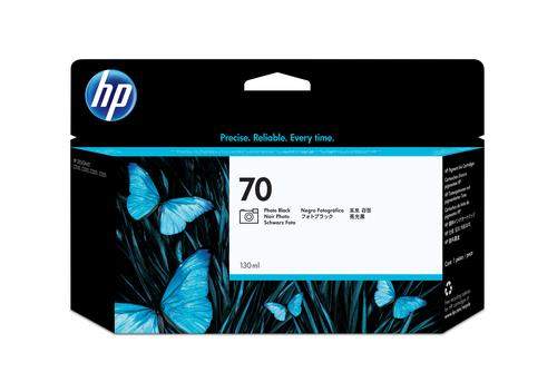 Original HP C9449A / 70 Tinte schwarz foto