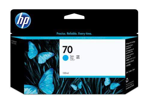 Original HP C9452A / 70 Tinte cyan