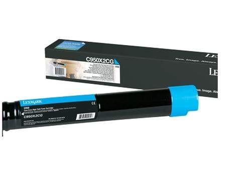 Original Lexmark C950X2CG Toner cyan