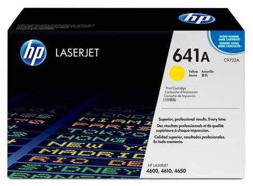Original HP C9722A / 641A Toner gelb