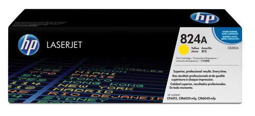 Original HP CB382A / 824A Toner gelb