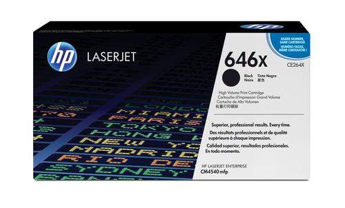 Original HP CE264X / 646X Toner schwarz
