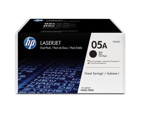 Original HP CE505D / 05A Toner schwarz