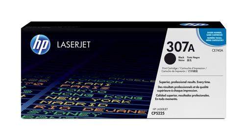 Original HP CE740A / 307A Toner schwarz