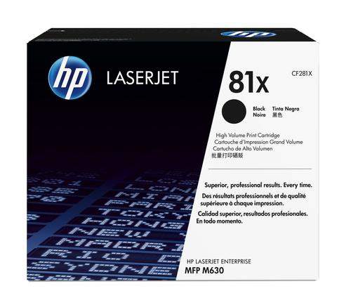 Original HP CF281X / 81X Toner schwarz