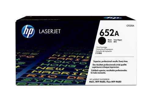 Original HP CF320A / 652A Toner schwarz