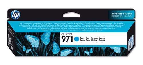 Original HP CN622AE / 971 Tinte cyan