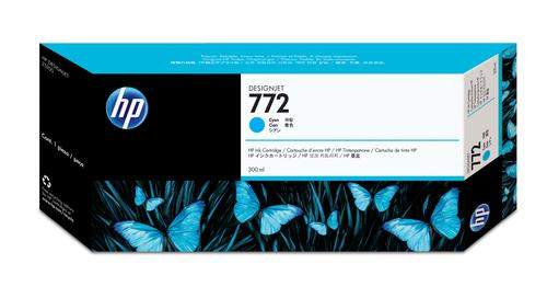 Original HP CN636A / 772 Tinte cyan