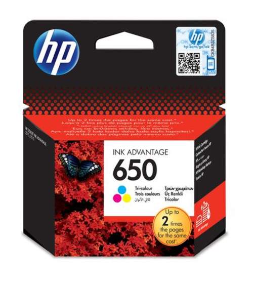 Original HP CZ102AE / 650 Tinte color