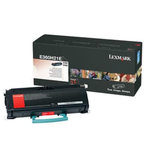 Original Lexmark E360H21E Toner schwarz