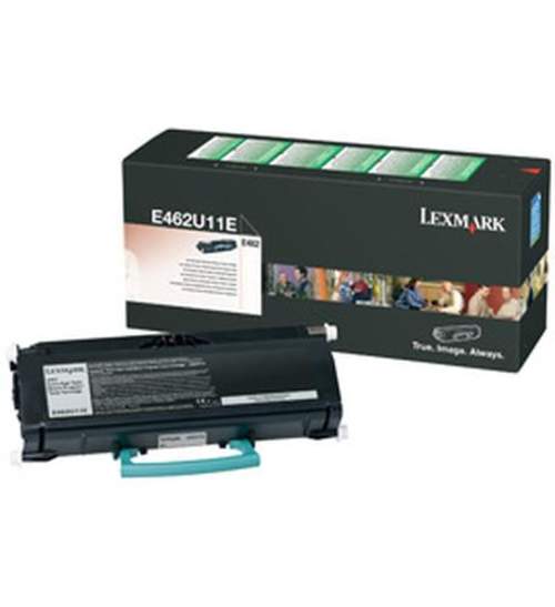 Original Lexmark E462U11E Rückgabe-Toner schwarz