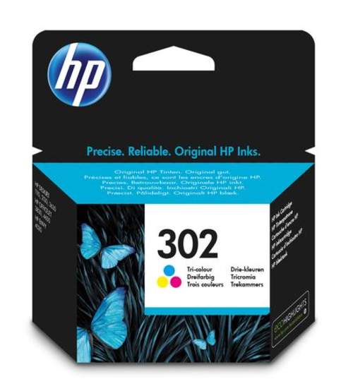 Original HP F6U65AE / 302 Tinte color