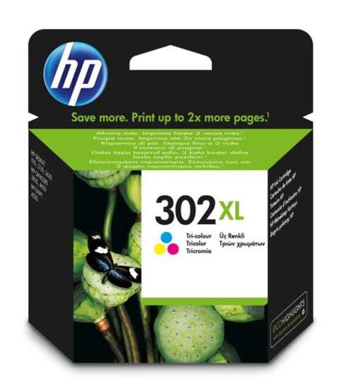 Original HP F6U67AE / 302XL Tinte color