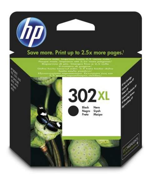 Original HP F6U68AE / 302XL Tinte schwarz