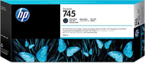 Original HP F9K05A / 745 Tinte schwarz matt