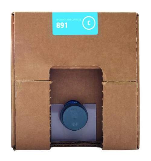 Original HP G0Y72A / 891 Tinte cyan