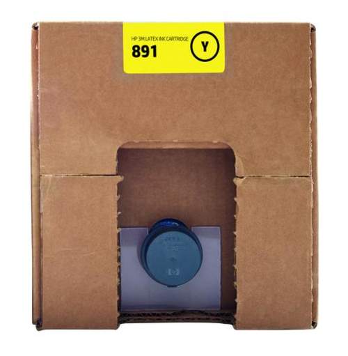 Original HP G0Y74A / 891 Tinte gelb