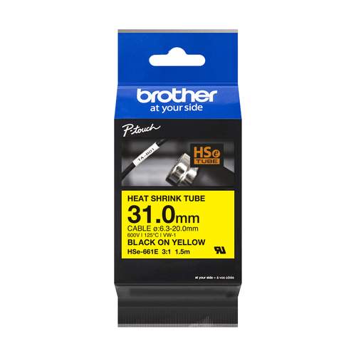 Original Brother HSE661E Farbband schwarz