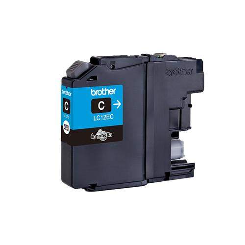 Original Brother LC-12EC Tinte cyan