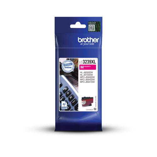 Original Brother LC3239XLM Tinte magenta