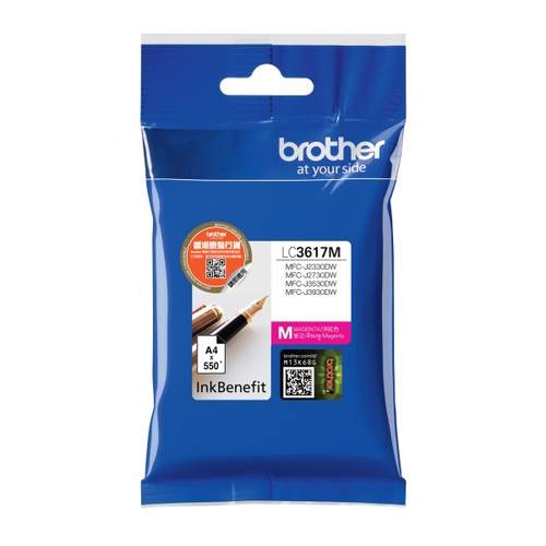 Original Brother LC3617M Tinte magenta