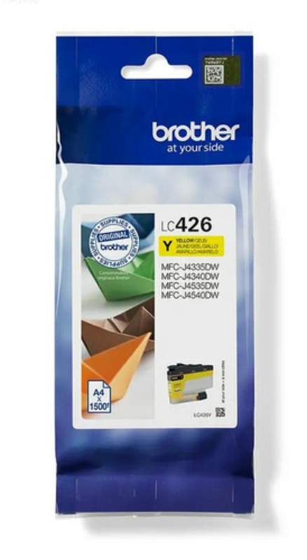 Original Brother LC-426Y Tinte gelb