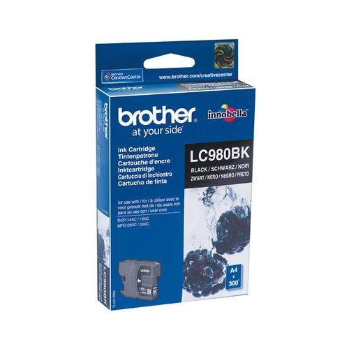 Original Brother LC-980BK Tinte schwarz