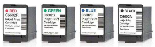 Original HP Q2299A Tinte schwarz, blau, grün, rot