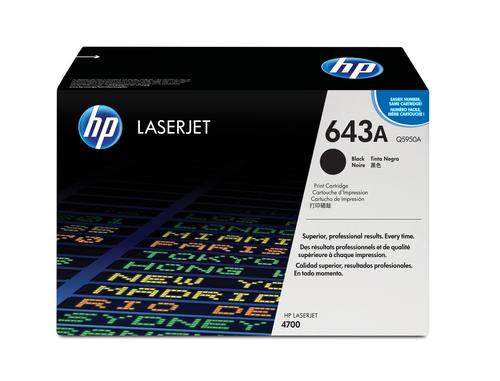 Original HP Q5950A / 643A Toner schwarz